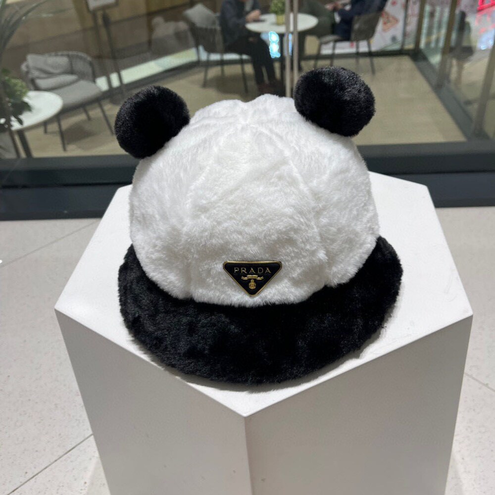 Prada Panda Teddy Bucket Hat